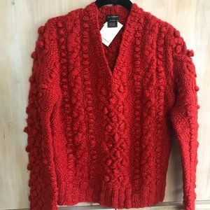 New Scotland V-Neck Wool Sweater